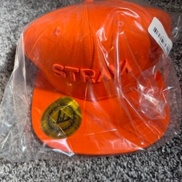 NEW Orange Strava Snapback Hat - Picture 1 of 2